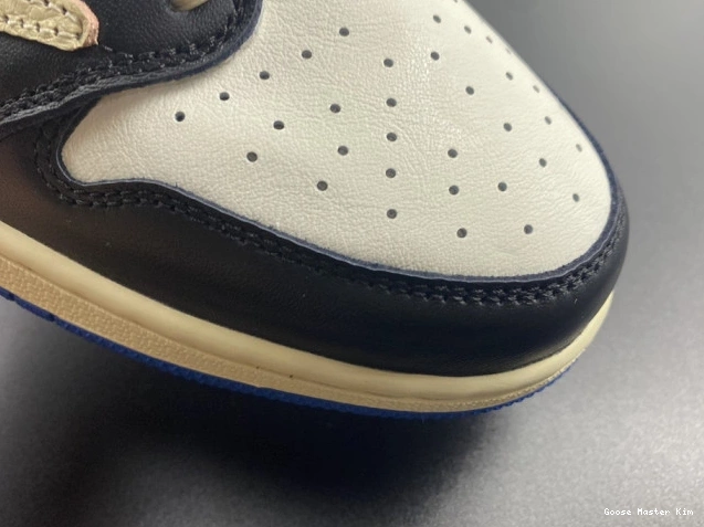 Scott 1 x Travis Fragment Jordan DM7866-140 Low Retro x Air Design 0806